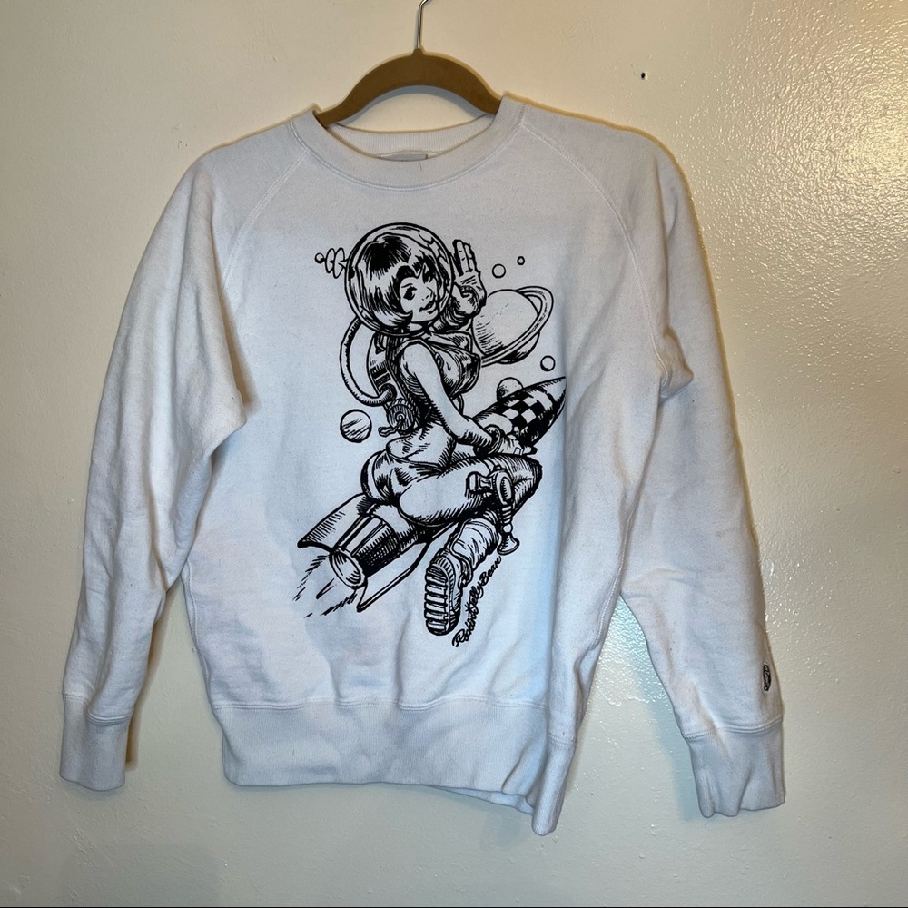 Billionaire Boys Club White Crewneck